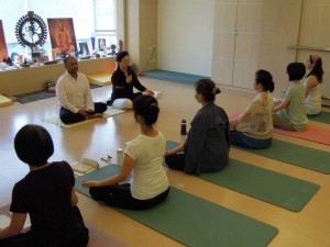 yoga instruction