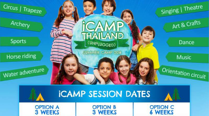 iCamp Thailand promotional poster