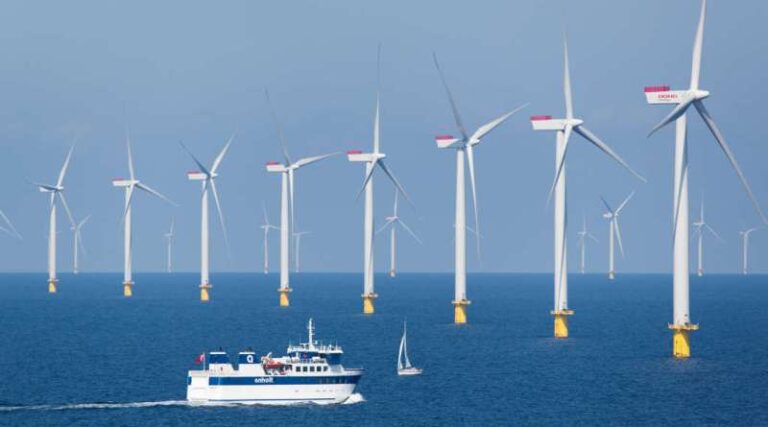 Dong Energy offshore wind-farm Denmark